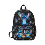 BACK TO SCHOOL BLACK STITCH BAG
