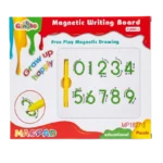 MAGNETIC WRITING BOARD FOR NUMBERS