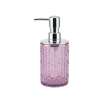 220ML BLACK SQUARED SOAP DISPENSER