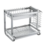 KITCHEN  STAINLESS STEEL  DISH RACK