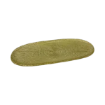 TEXTURED GOLD  GLASS DECORATIVE RECTANGLE PLATE