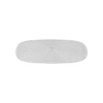 TEXTURED GLASS DECORATIVE RECTANGLE PLATE