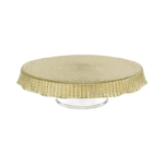CIRCLE GOLD DECORATIVE PLATE