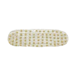 GOLDEN DOTTED RIPPLED GLASS PLATER