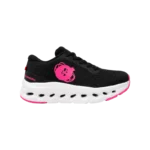 BLACK AND PINK ON CLOUD SHOES KIDS