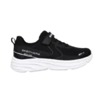 BLACK AND WHITE  SKECHERS SLIP-INS KIDS