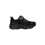 BLACK SKECHERS WAVE 92 KIDS SNEAKERS