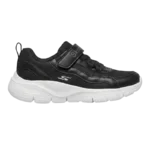 SKECHERS UNO LITE -VENDOX SHOES IN BLACK/WHITE