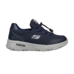 SKECHERS GO WALK 6 -  KIDS'  SHOES IN NAVY /GREY