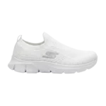 SKECHERS BOBS B FLEX - FRIGID EDGE SLIP ON  KIDS' WHITE  SHOES
