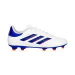 WHITE AND BLUE ADIDAS COPA PURE 2 LEAGUE FG KIDS SHOES