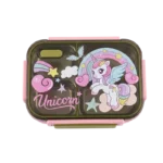 UNICORN 3 SLOTS SCHOOL LUNCH BOX