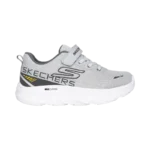 LIGHT GREY SKECHERS MAX CUSHIONING KIDS