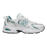 NEW BALANCE 530  WHITE SILVER VINTAGE TEAL