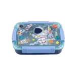 ASTRONAUT 2 SLOTS SCHOOL LUNCH BOX WITH SPOON AND FORK