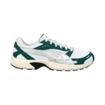 PUMA C25K WHITE AND GREEN SNEAKERS