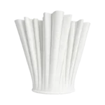 FLUTED SCULPTURAL VASE