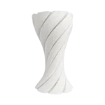 TWISTED SPIRAL DECORATIVE VASE