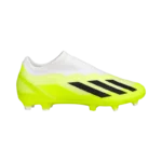 ADIDAS X CRAZYFAST MEN LACELESS SHOES WHITE LEMON