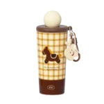 550ML ATST ROCKING HORSE GINHAM INSULATED TUMBLERS