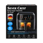 SILVER CREST 2400W 8L SILVER AIR FRYER