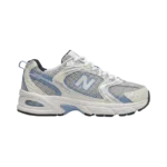 WOMEN NEW BALANCE 530 SILVER MERALIIC/ MAGIC BLUE