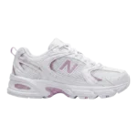WOMEN NEW BALANCE 530 WHITE WITH TWILIGHT HAZE
