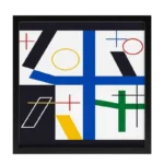 CONSTRUCTIVIST GEOMETRIC ABSTRACT ART PRINT