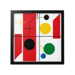 CONSTRUCTIVIST GEOMETRIC ABSTRACT ART PRINT