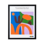 PLAYFUL ABSTRACT MID-CENTURY MODREN ART PRINT