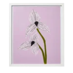 ORCHID PORTRAIT ART PRINT