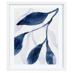 MNIMALIST TARRACOTTA BOTANICAL LINE ART PRINT