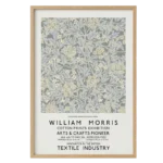 WILLIAM MORRIS"COTTON PRINTS EXHIBITION" ART POSTER