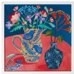 MAXIMALIST FLORAL STILL LIFE ART PRINT