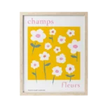 "CHAMP DE FLEURS" FRAMED WALL ART POSTER