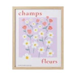"CHAMP DE FLEURS" FRAMED WALL ART POSTER