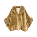 WOMEN CAPE WITH FUR