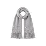 WOMEN SCARF WITH PEARLS