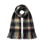 WOMEN BLACK MULTICOLOR  SCARF