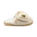 WOMEN HOME SLIPPER CREAM