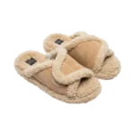 BEIGE SLIDE  SLIPPERS