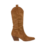 CAMEL EMBROIDED COWBOY BOOTS