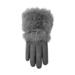 FAUX FUR CUFF WINTER GLOVES