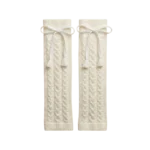 CABLE-KNIT LEG WARMERS