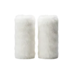 FAUX FUR LEG WARMERS