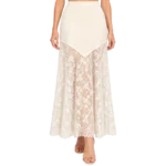 WOMEN FLOWER  SKIRT BLU ROYAL